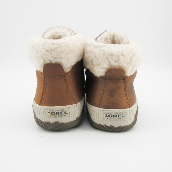 Sorel Boots Women 8 Out N About Plus Conquest Waterproof Leather Fur Lined - Picture 8 of 10